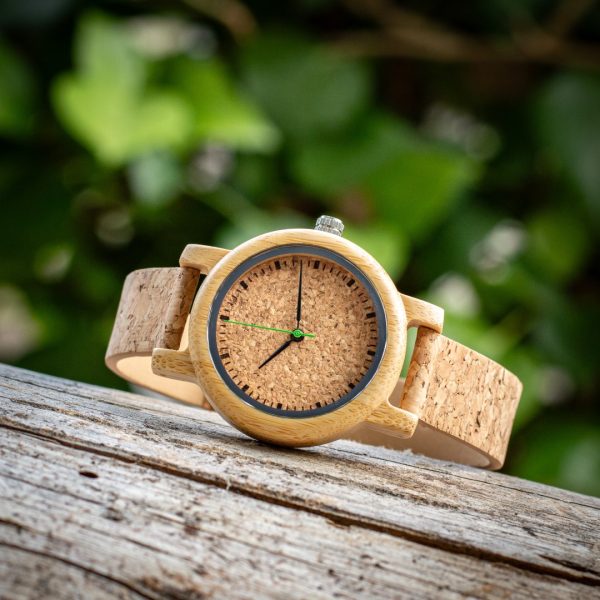 Reloj Automático de madera de Ébano Oriental - Woodenson Perú